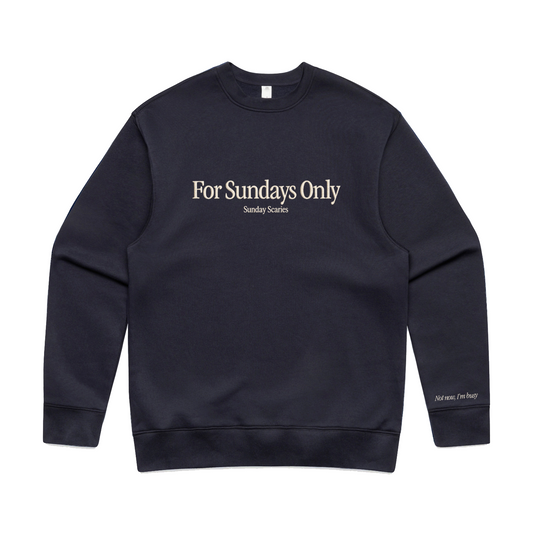 For Sundays Only Crewneck